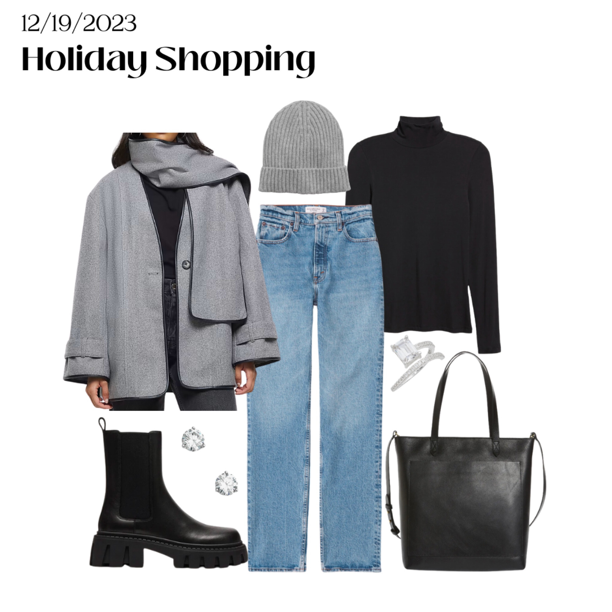 Styling jeans for Winter 👖 Casual, high street, grey bomber jacket, black roll neck, beanie, chunky boots, Madewell black bag, Abercrombie, Nordstrom, Gap



#LTKSeasonal #LTKfindsunder100 #LTKstyletip