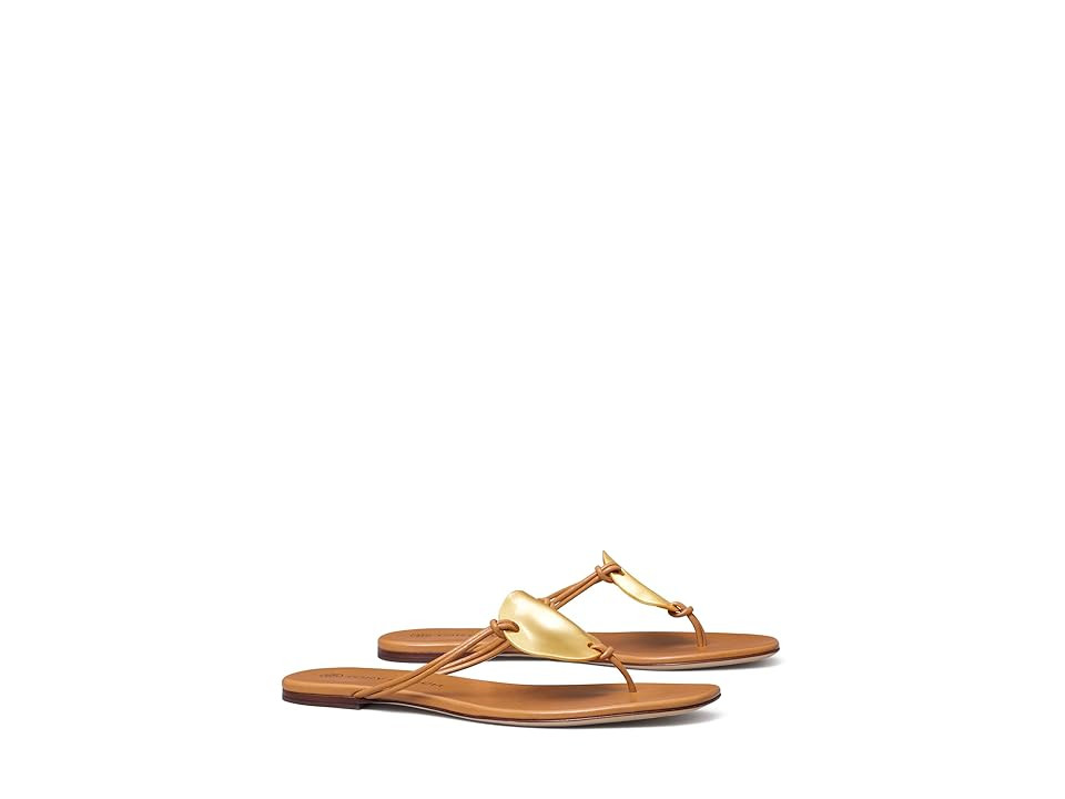 Tory Burch Patos Sandal Women's Sandals Caramel Corn : 6 M, Leather | Zappos