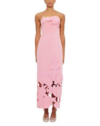 Rayna Crepe Strapless Dress | Bloomingdale's (US)