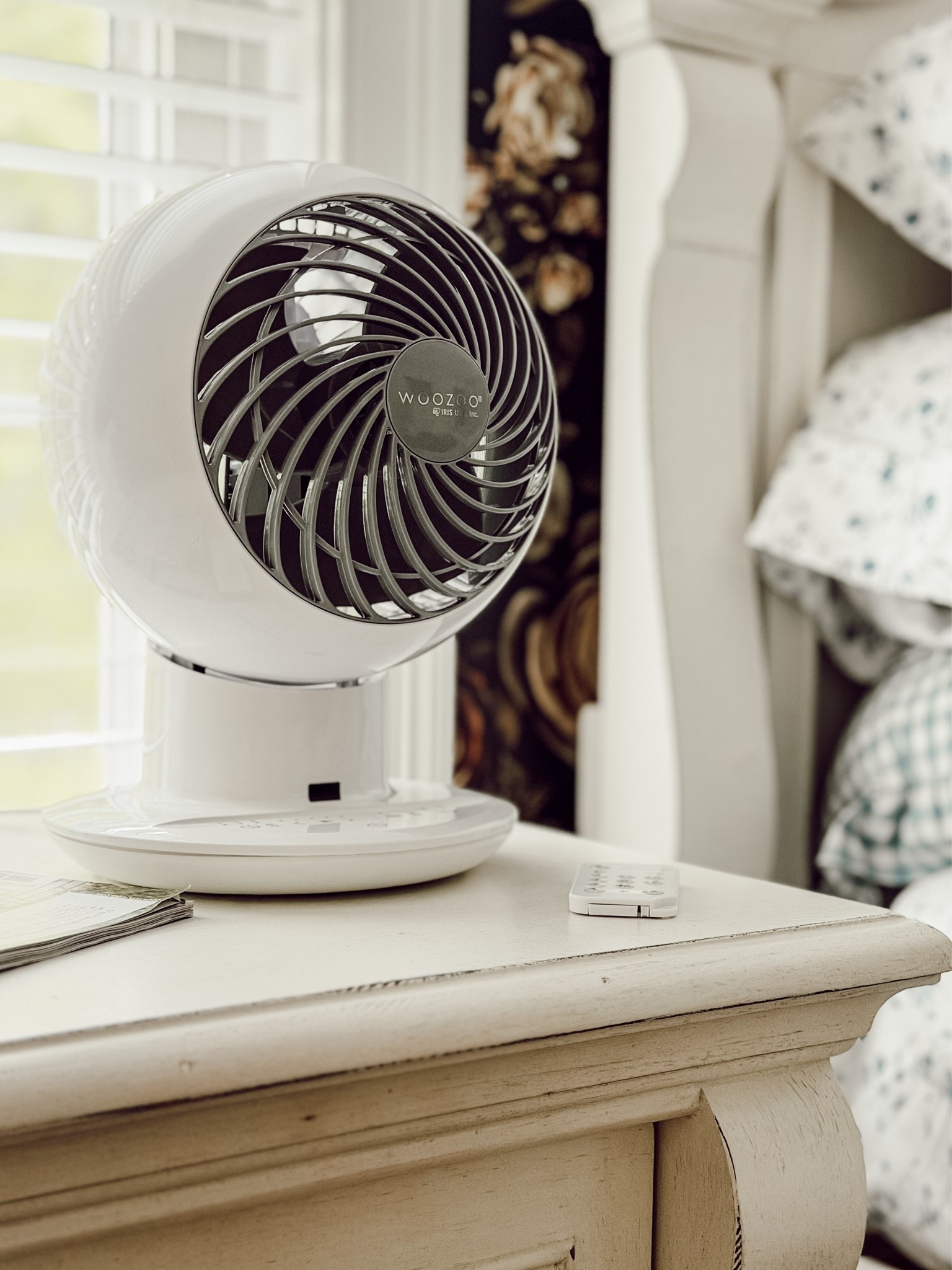 My new fan is right where it belongs…on my nightstand next to my side of the bed.

#LTKHome #LTKdayinmylife