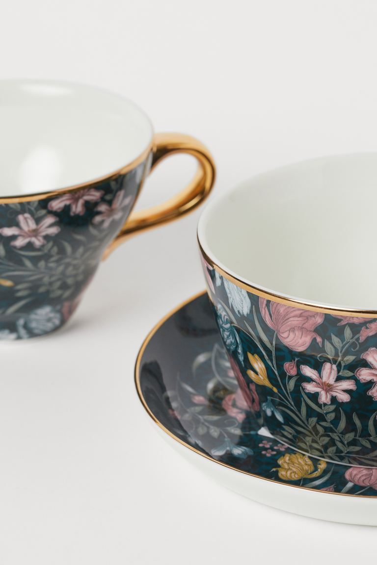 Patterned Porcelain Bowl | H&M (US + CA)
