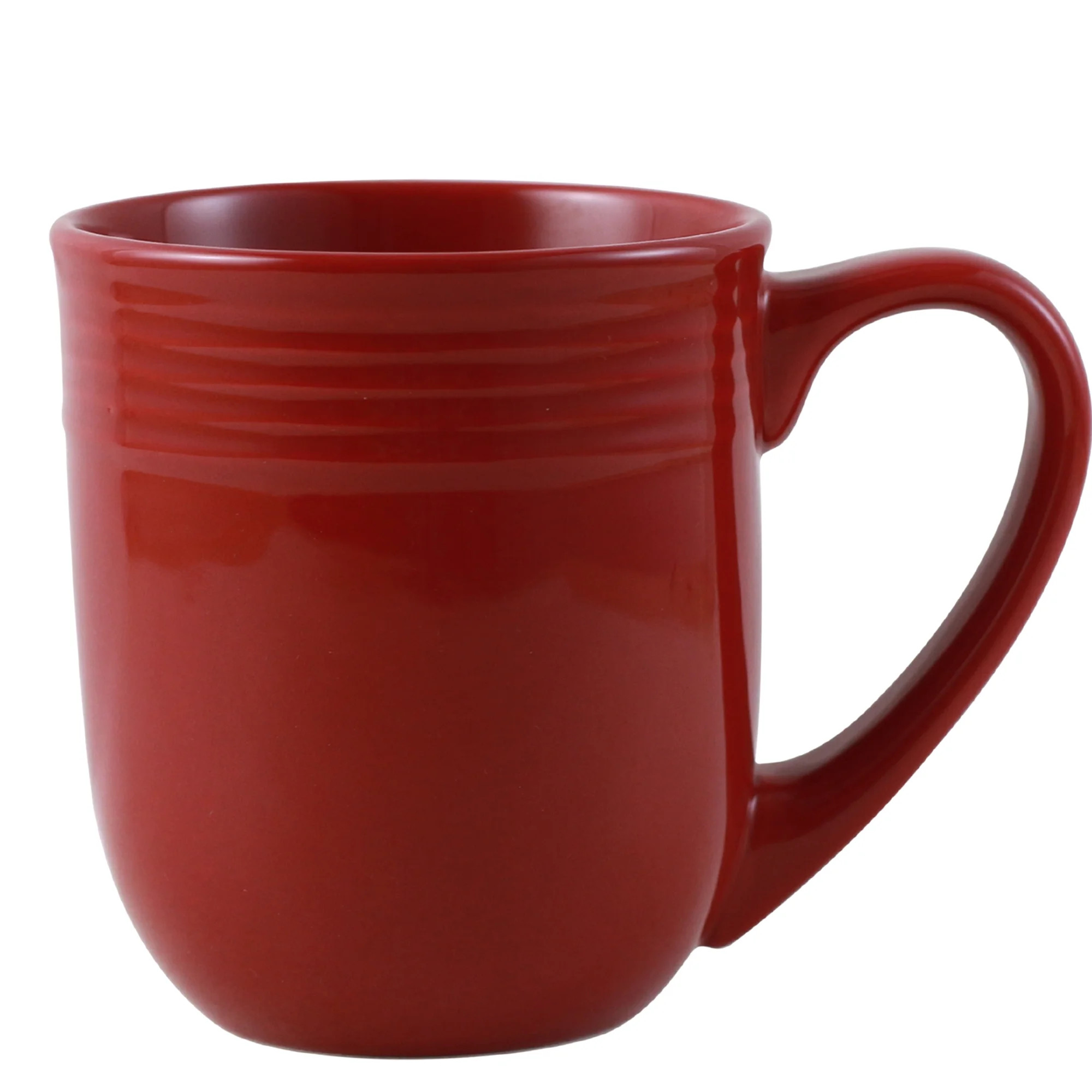 Mainstays Chiara Stoneware 16.5-oz Red Mug | Walmart (US)