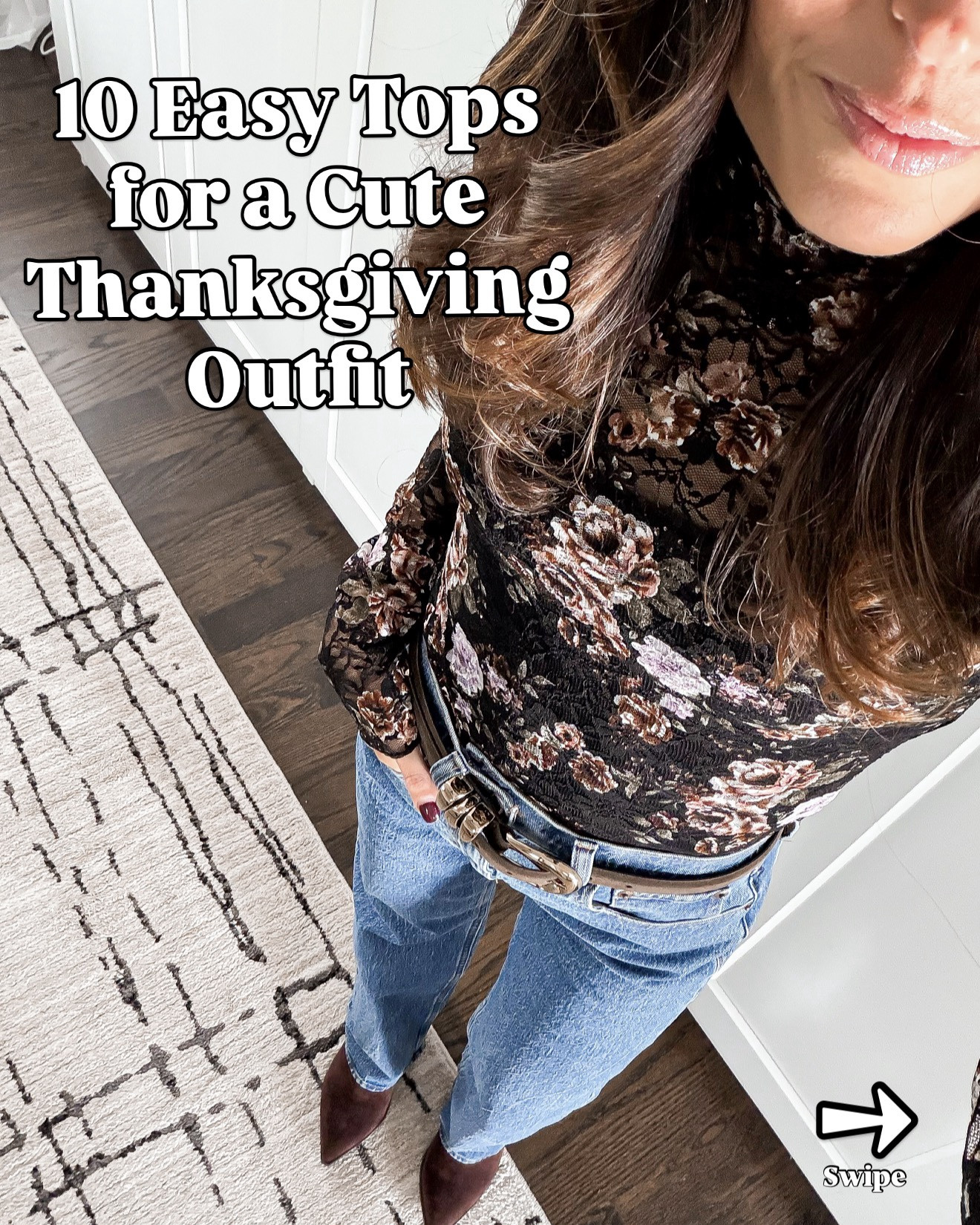 💬Comment TOPS and I’ll send every link straight to you!

10 tops that make getting dressed for Thanksgiving so much easier 🤎🍁
From pretty florals to chocolate browns (you know I can’t resist), these are all comfy, flattering, and perfect for a full day of family, food + photos. I rounded up options you can dress up or down — depending how fancy your plans are this year 🫶🏻
🔗


#LTKCyberWeek #LTKHoliday #LTKGiftGuide