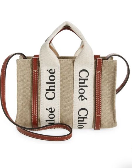 Mini woody Chloe canvas linen designer bag

Crossbody 

#LTKitbag #LTKtravel #LTKstyletip