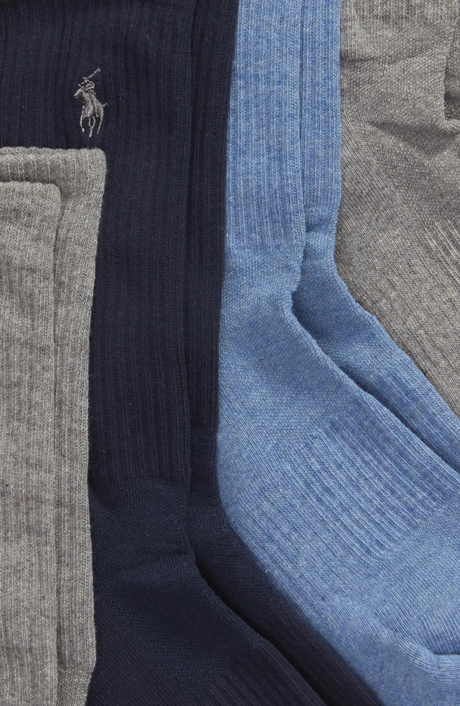 Polo Ralph Lauren Assorted 6-Pack Crew Socks | Nordstrom | Nordstrom