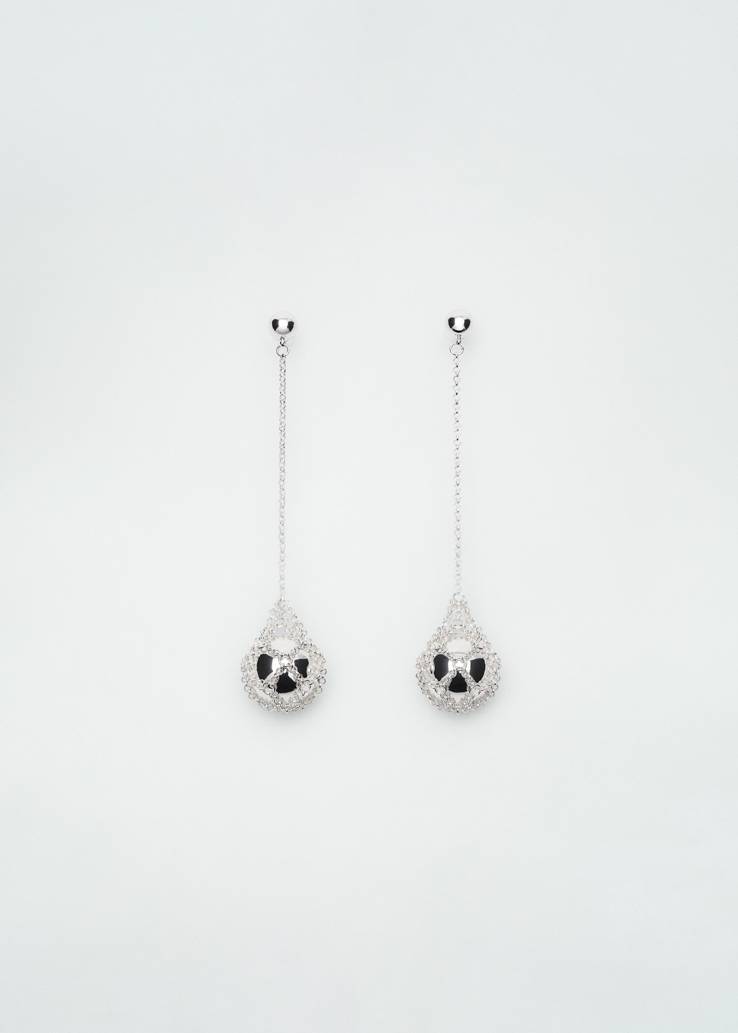 Sphere drop earrings - Women | MANGO Canada | Mango Canada