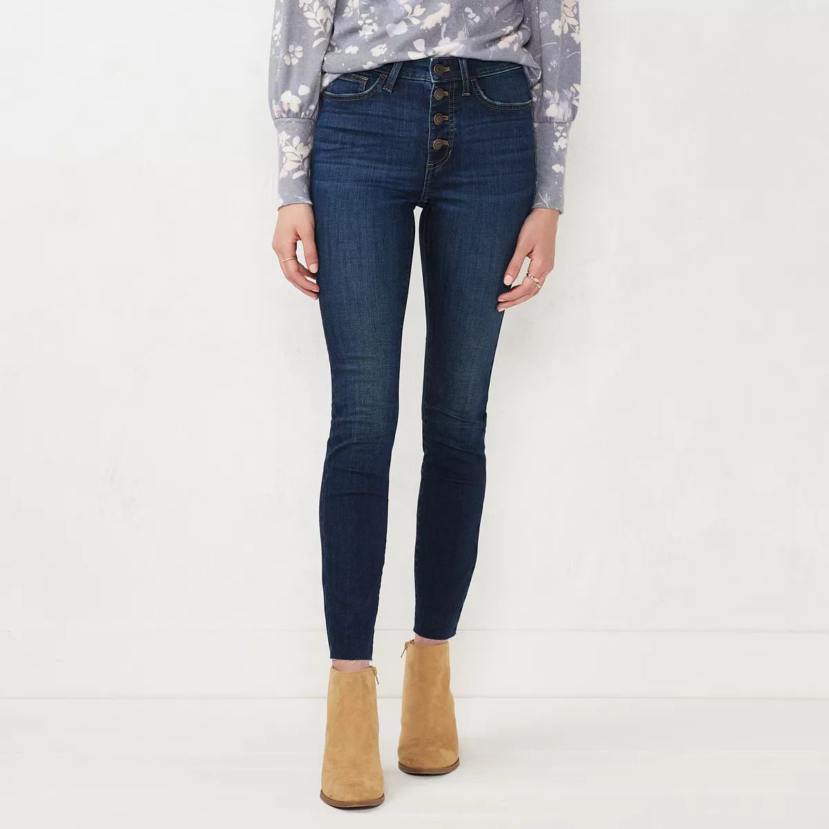 Women's LC Lauren Conrad Feel Good High-Waisted Skinny Jeans | Kohl's