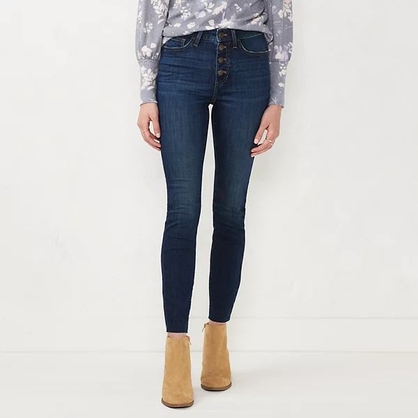 Women's LC Lauren Conrad Feel Good High-Waist Skinny Jeans | Kohl's