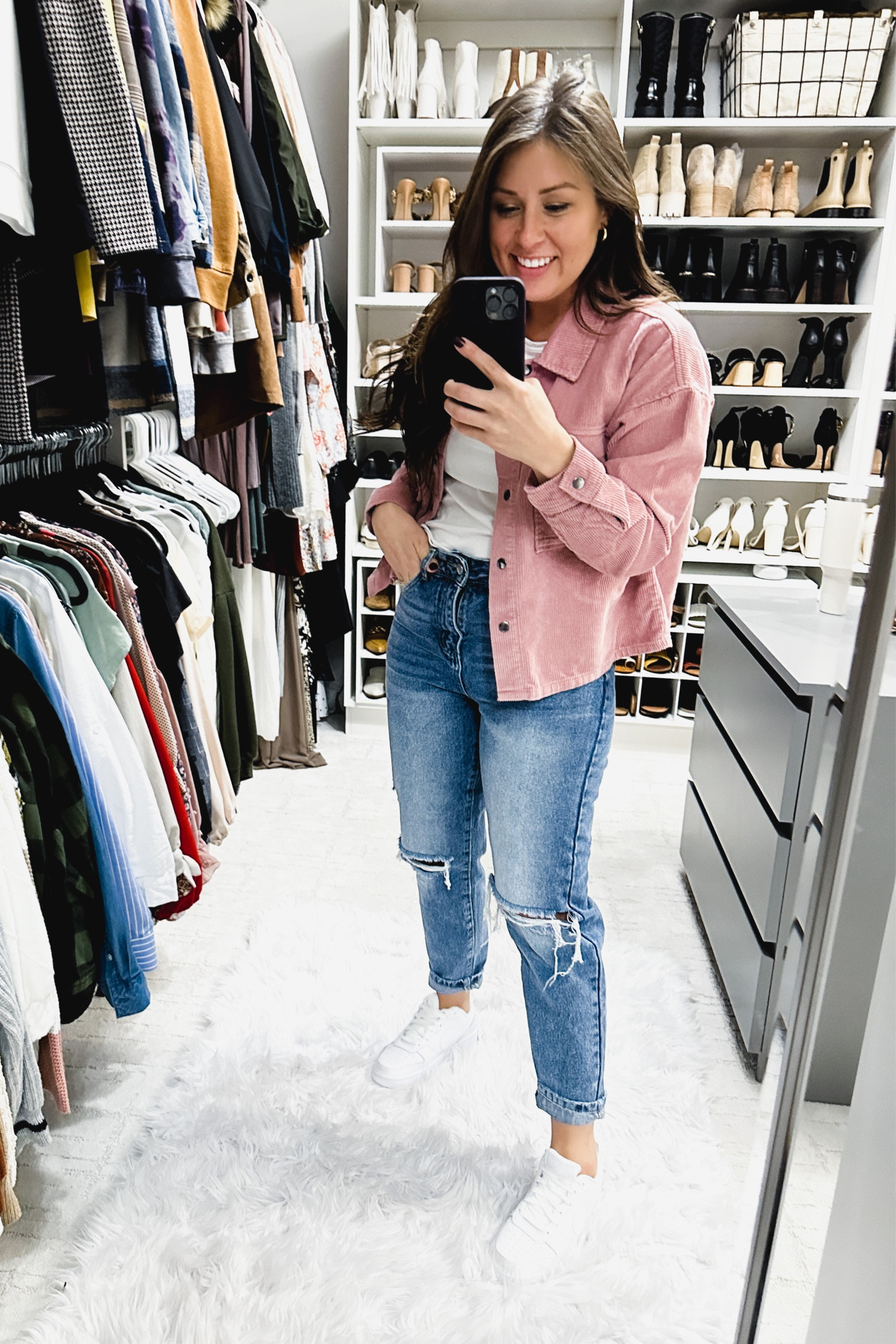 TTS small in this amazing corduroy shacket! 💕💕💕

#LTKGiftGuide #LTKunder50 #LTKunder100