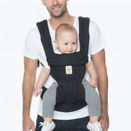 360 All Positions Baby Carrier: Pure Black | Ergo Baby