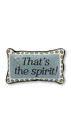 That's The Spirit Needlepoint Pillow
                    
                    Furbish Studio | Revolve Clothing (Global)