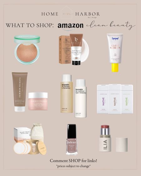 Clean beauty finds from Amazon! Supergoop, Ilia and more! 

#LTKbeauty #LTKtravel #LTKGiftGuide