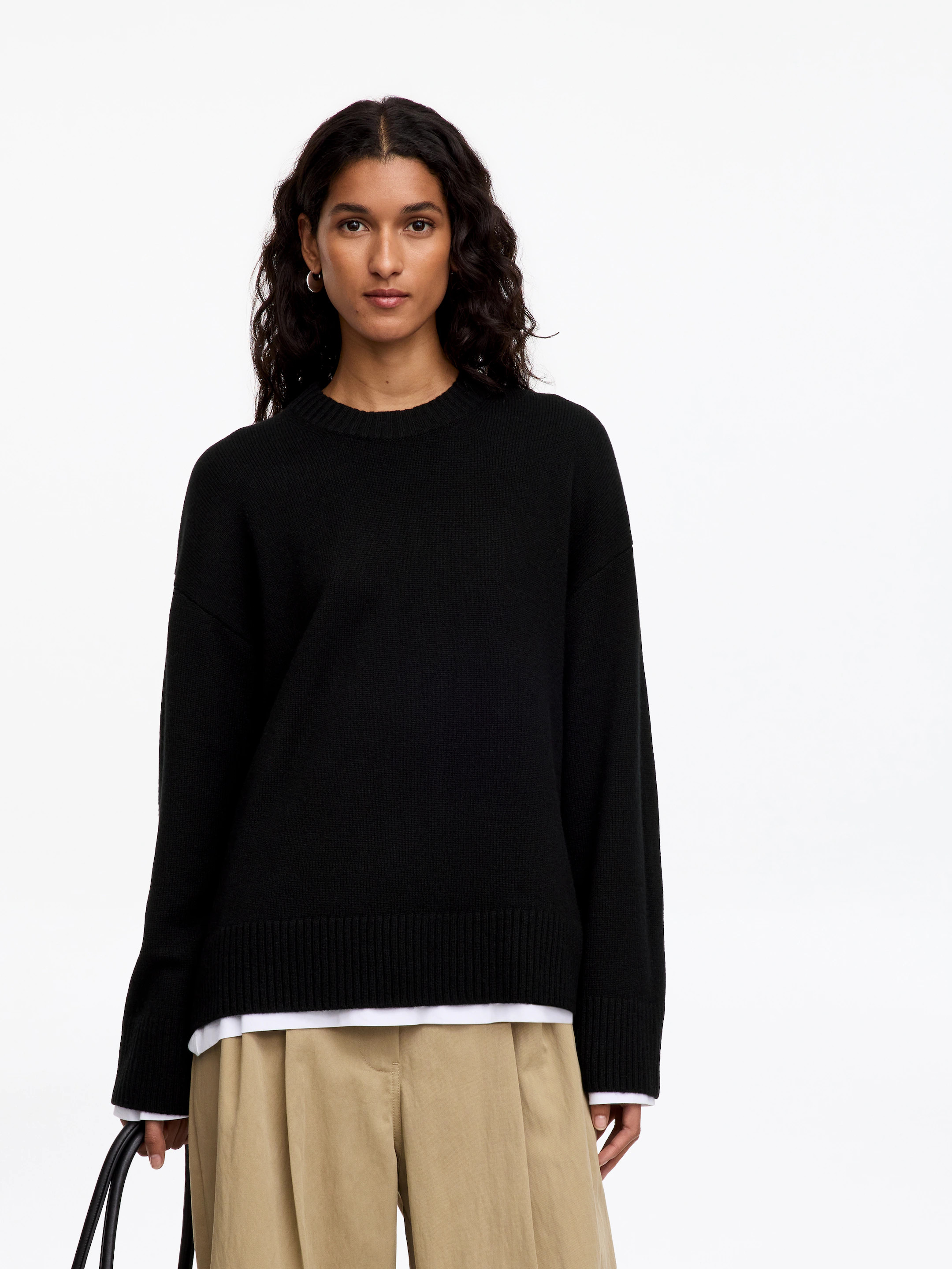 Oversized Pure Cashmere Jumper​ | Arket UK