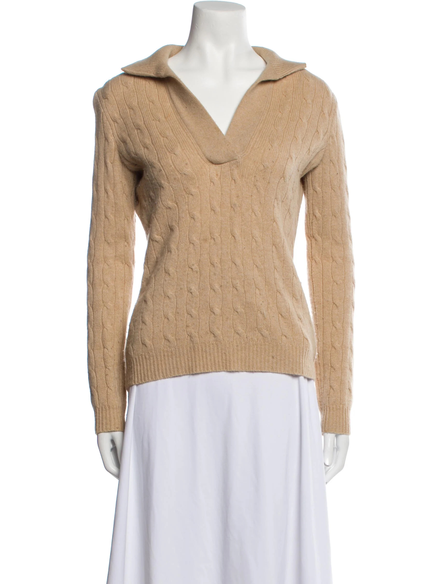 Cashmere V-Neck Sweater | The RealReal
