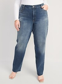 High-Waisted O.G. Loose Cut-Off Jeans for Women | Old Navy (US)