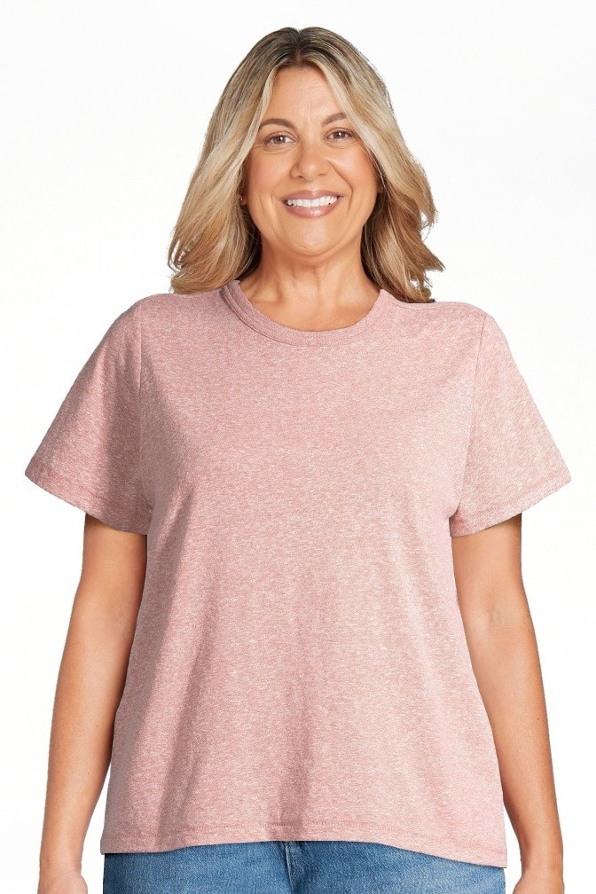 Free Assembly Short Sleeve Pullover Ringer Relaxed Fit T-Shirt (Women's) 1 Pack - Walmart.com | Walmart (US)