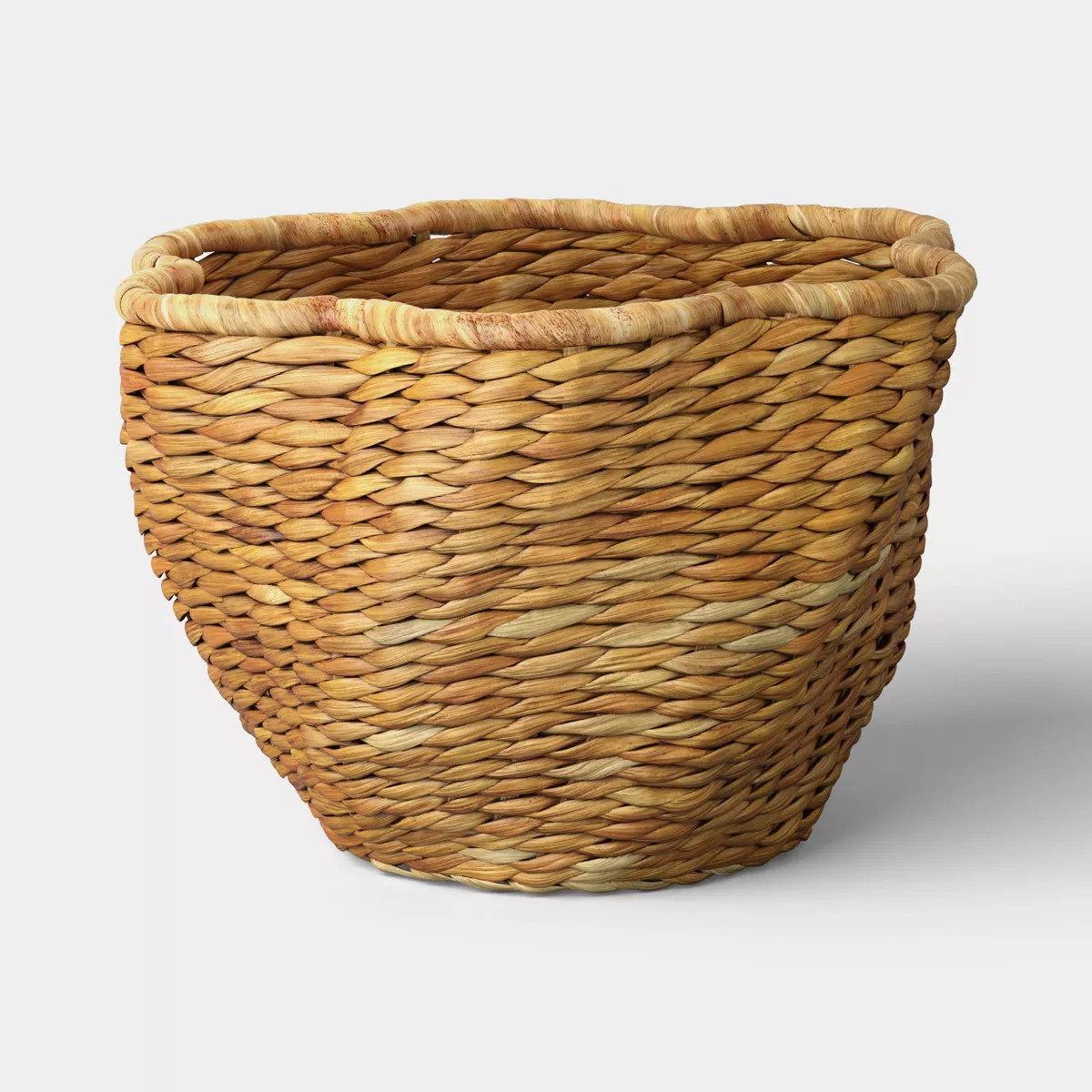 Sculpted Natural Woven Basket - Threshold™ | Target