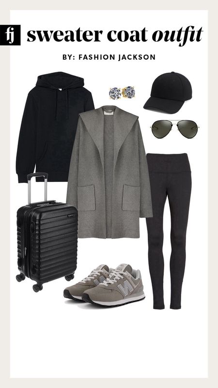 Grey coatigan outfit idea 

#LTKsalealert #LTKtravel #LTKstyletip