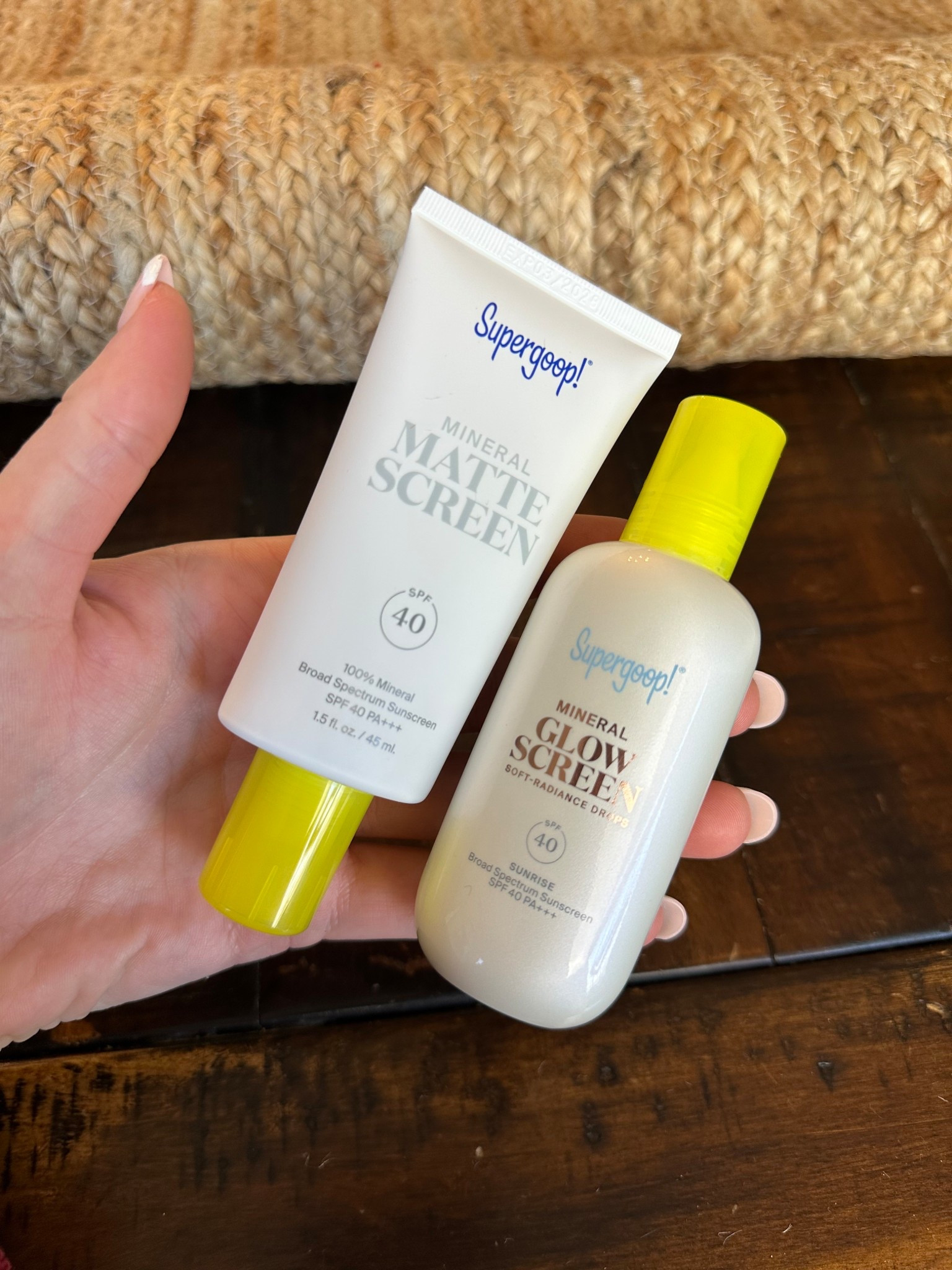 Pool season is coming, and I’m already in my sunscreen routine. Mineral Glow + Matte Screen on repeat.

#LTKselfcare #LTKSeasonal #LTKgrwm