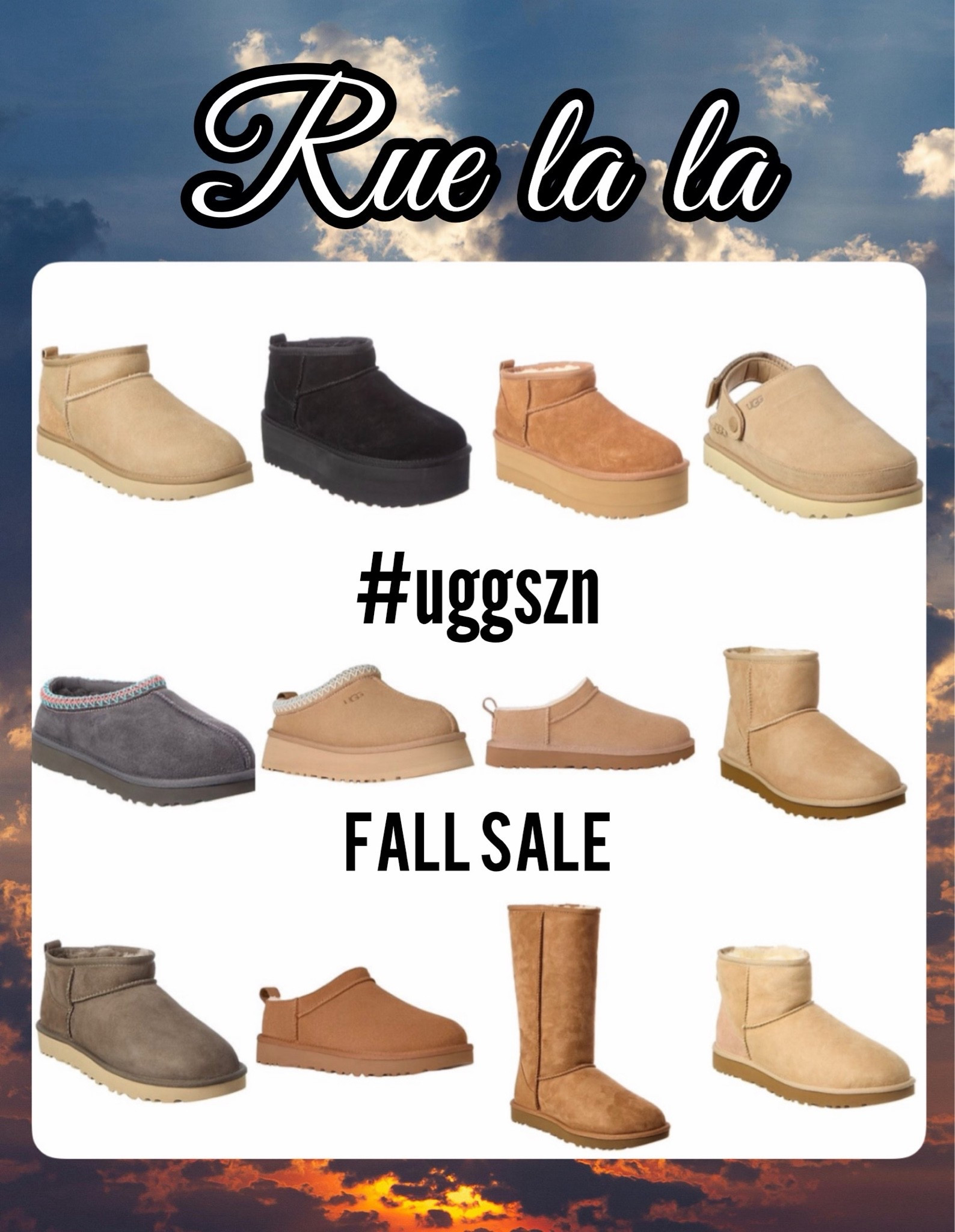 🍂If UGGs are on your wishlist, now’s the time to shop! Rue La La has a fall sale on UGGs, so you can get those cozy staples before the temperatures drop. 🥾 Check out the website or app and snag your favorites while they’re on sale!

Fall shoes, fall boots, autumn shoes, winter shoes, winter boots

#LTKootd #LTKgrwm #LTKSeasonal