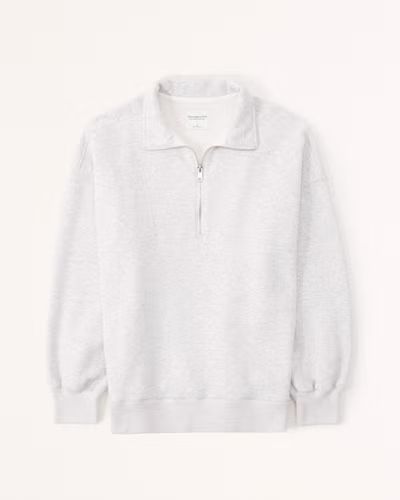 Essential Oversized Sunday Half-Zip | Abercrombie & Fitch (US)