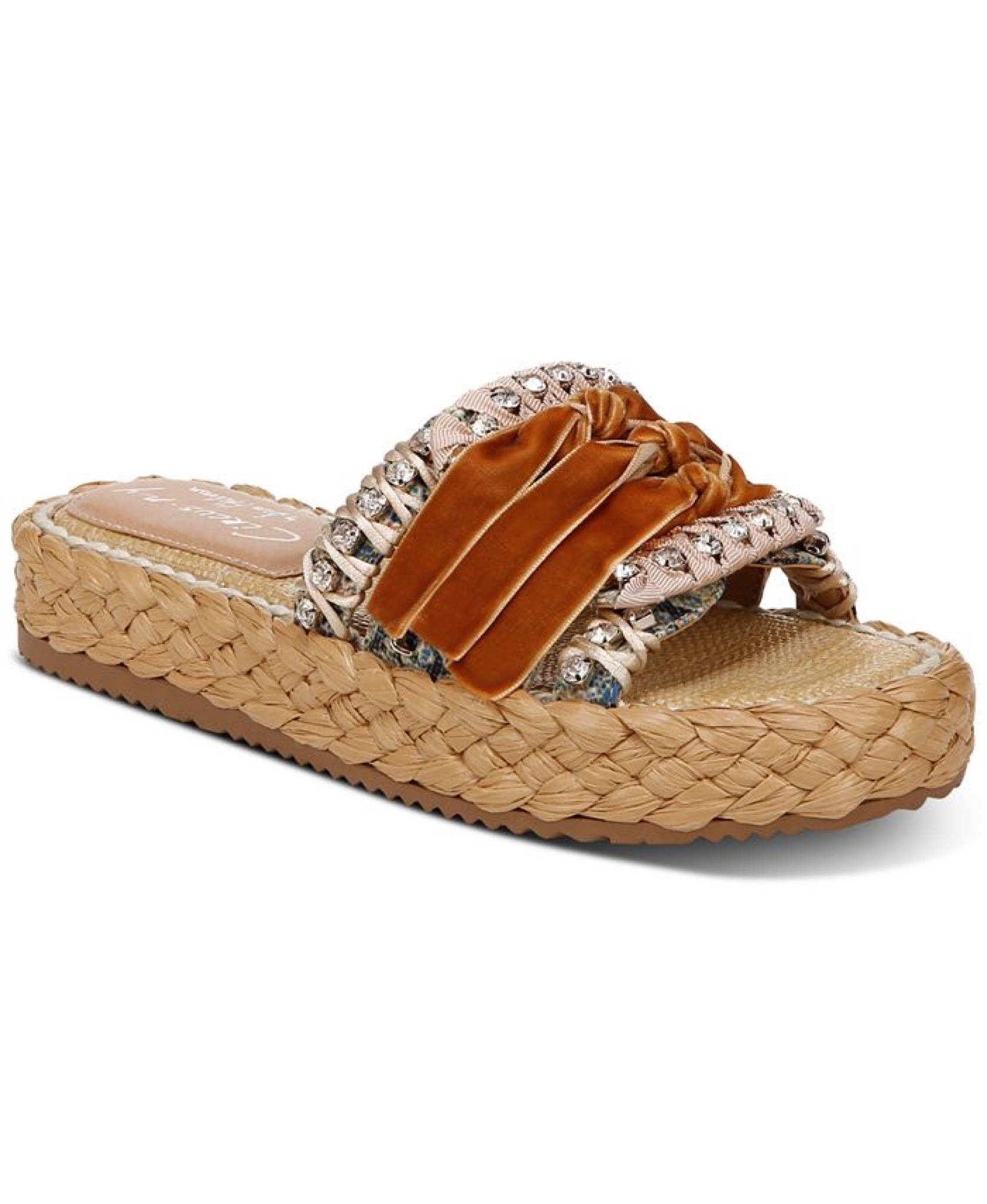 Loving my new ribbon sandals from Macy’s. They have the cutest rhinestone embellishments and they are super comfy! 

#LTKshoecrush #LTKSeasonal