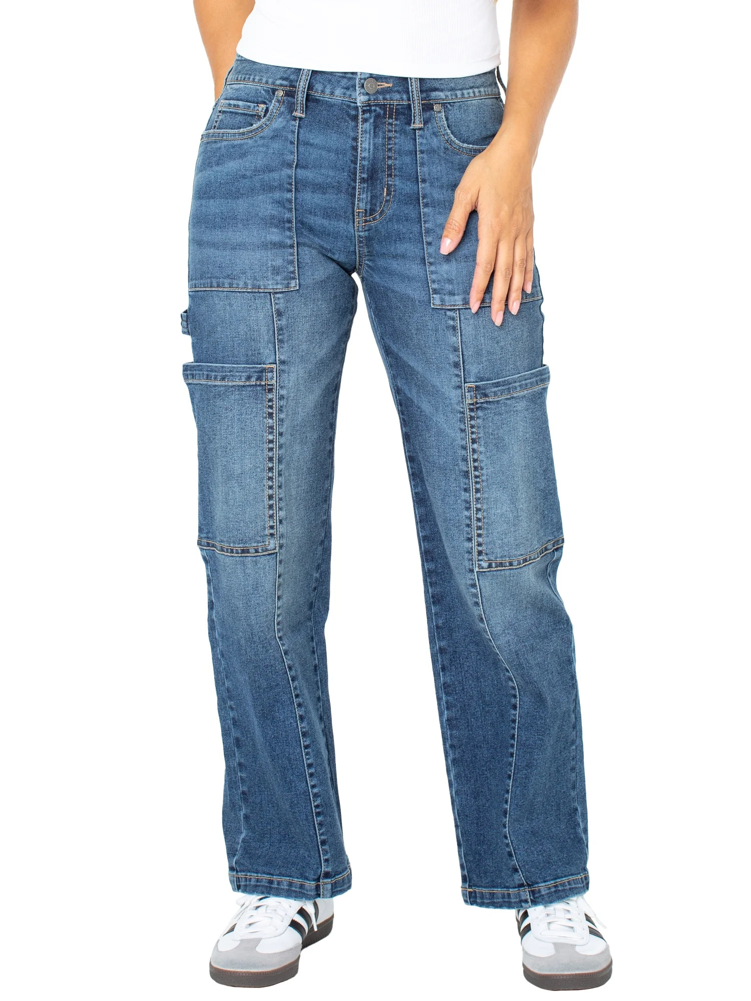 Celebrity Pink Women's Juniors Cargo Jean | Walmart (US)