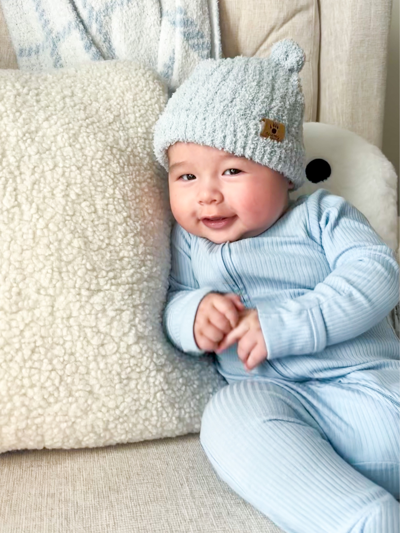 Ready for the cooler weather 🤍 #baby #fall #winter #coldweather #zipperpajamas 

#LTKbaby #LTKkids #LTKfamily