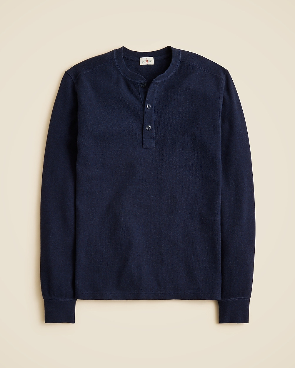 Jacquard rib-knit henley | J. Crew US