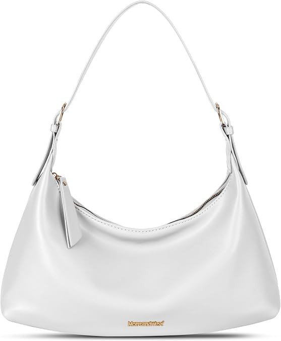 Montana West MEDIUM Shoulder Purses for Women Crescent Hobo Bags Trendy Purses | Amazon (US)