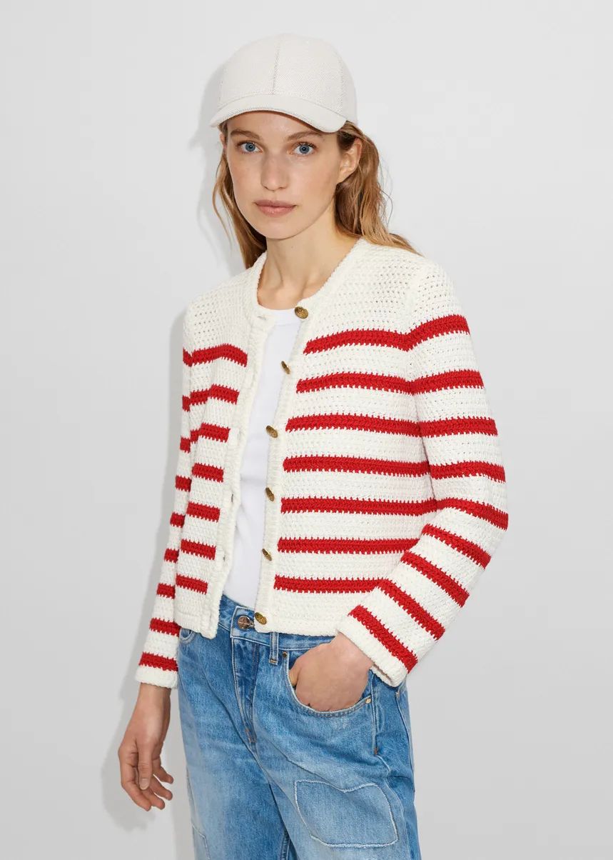 Military Button Breton Jacket | ME + EM