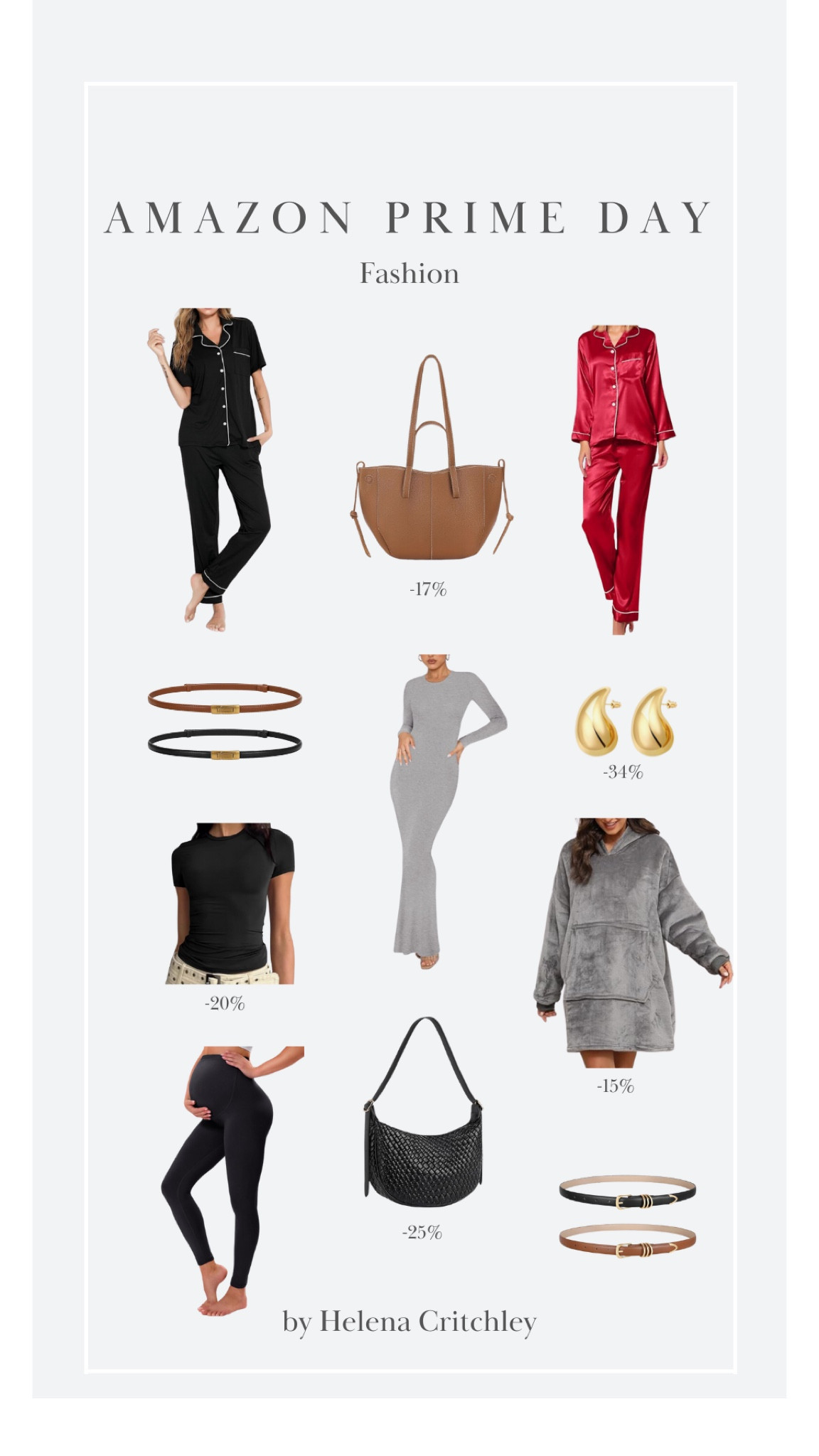 My Fashion Selects for Amazon Prime Day! 

Amazon Prime, Autumn Winter, Essentials, Maternity Leggings, Maxi Dress, Pajamas, Bag, Everyday Bag, Loungewear, Belts 

#LTKsale #LTKuk #LTKautumn
