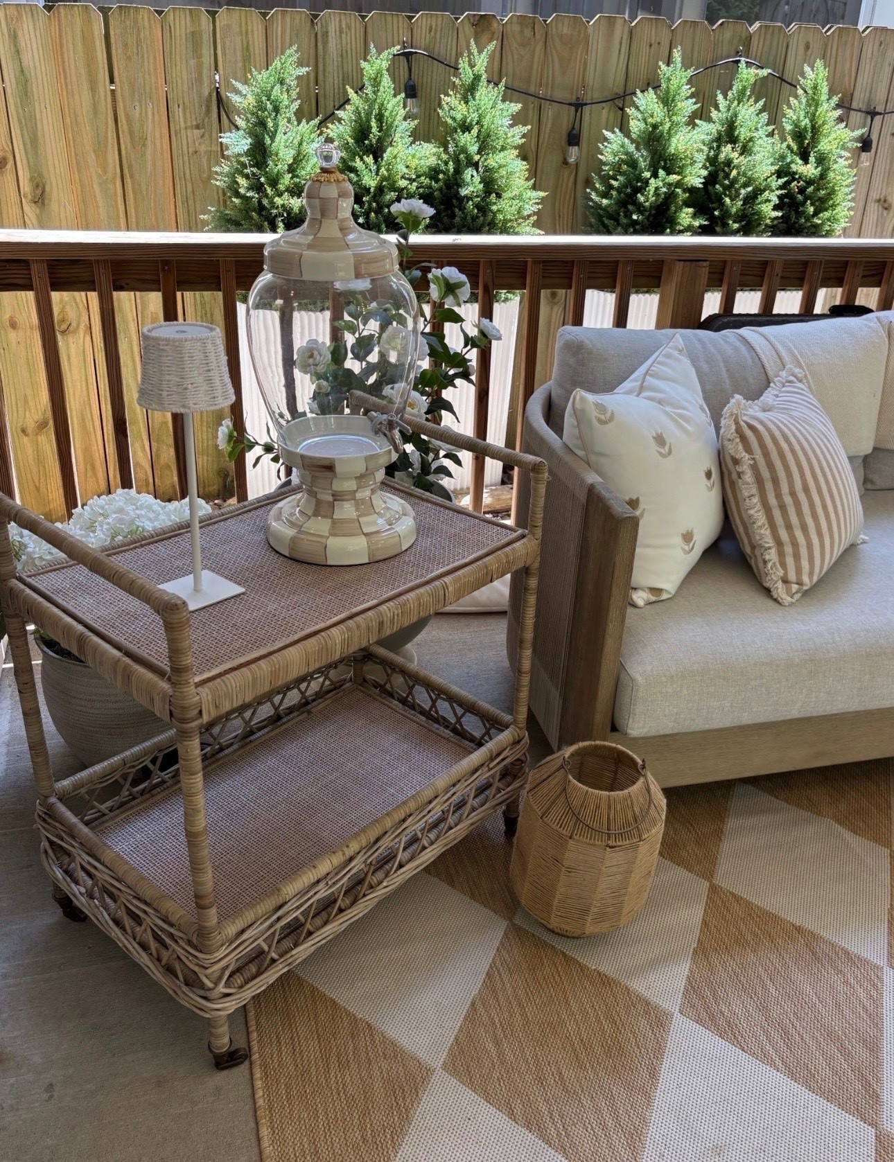 Love this bar cart on my back patio for summer! 🤍👏🏼 




Outdoor decor inspo, Outdoor finds, home decor, rattan, bar cart, Wayfair, home finds, sidneymarieduke

#LTKHome #LTKSeasonal