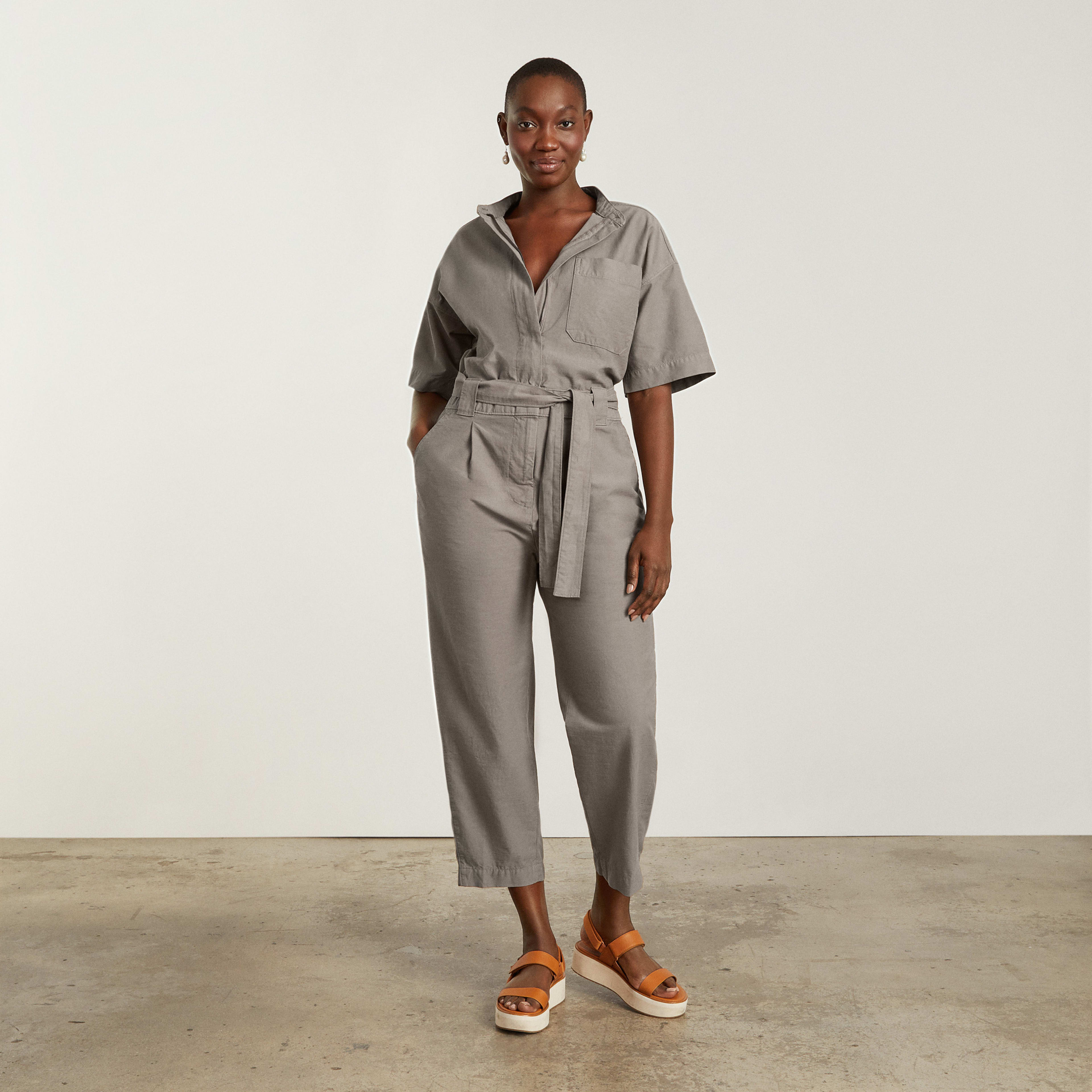 The Fatigue Short-Sleeve Jumpsuit | Everlane