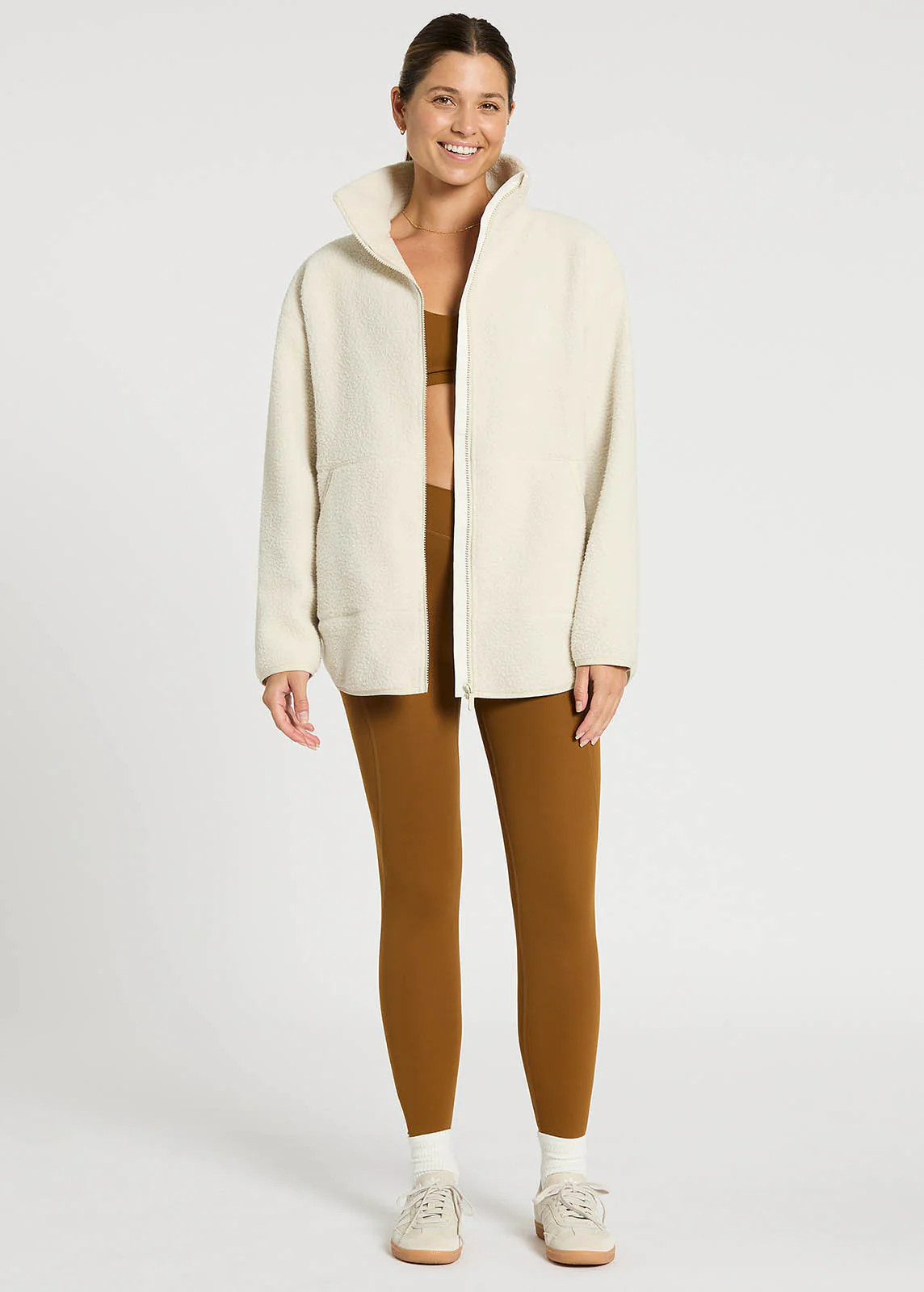 Rain or Shine Sherpa Jacket | Nimble Activewear 