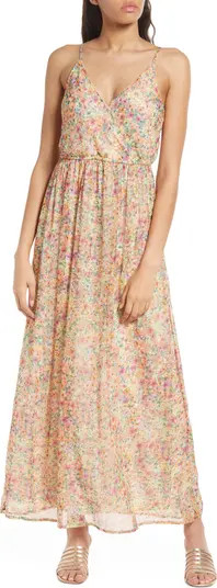 VERO MODA Kaya Floral Wrap Front Dress | Nordstrom | Nordstrom Canada