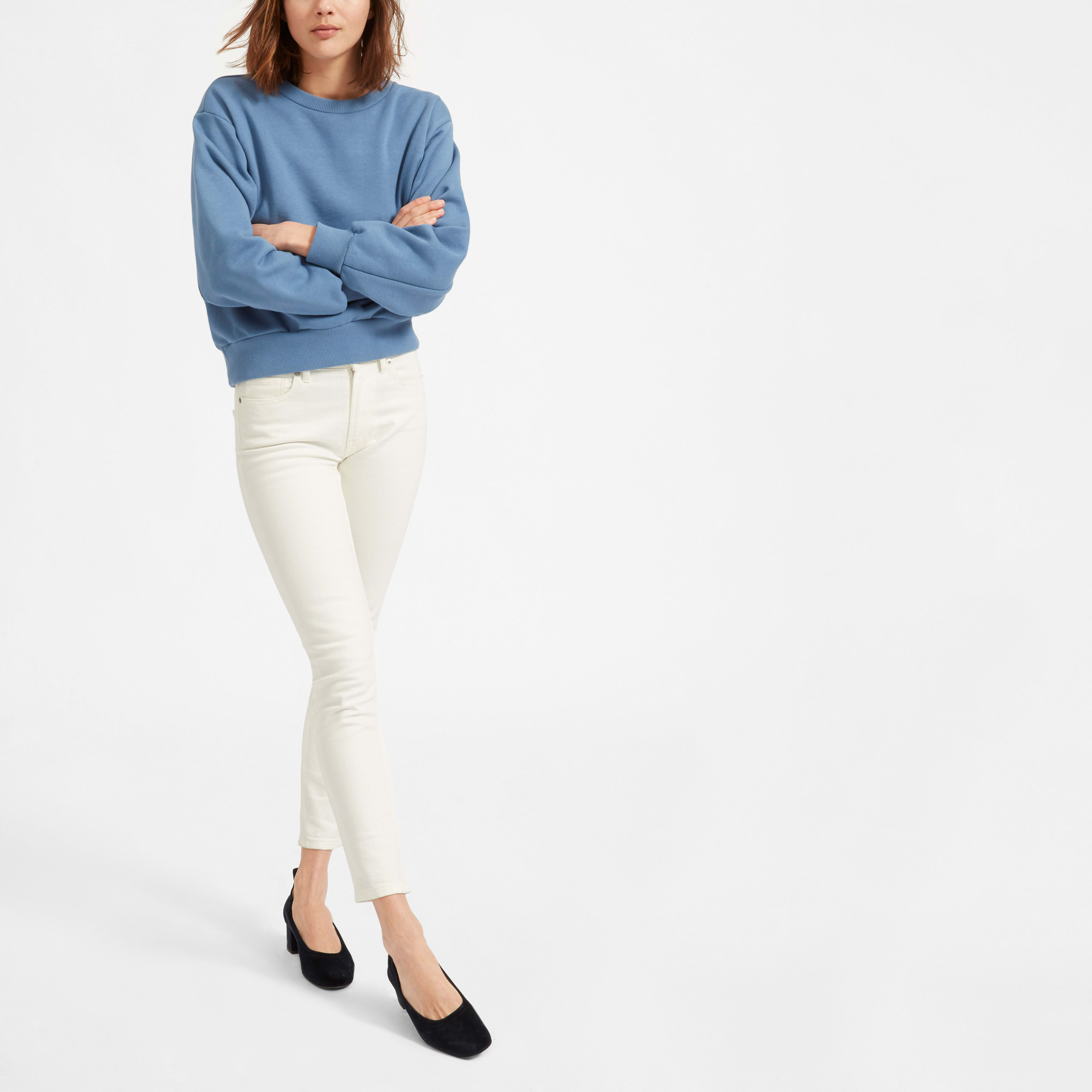 Women's Mid-Rise Skinny Jean by Everlane in Bone, Size 24 | Everlane