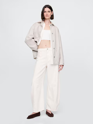 High Rise UltraSoft Horseshoe Jeans | Gap (US)