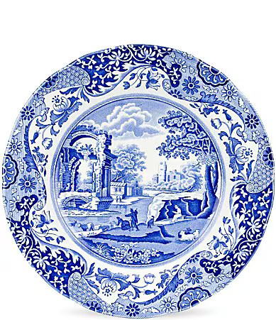 Spode Blue Italian Chinoiserie Dinner Plate - Blue | Dillard's