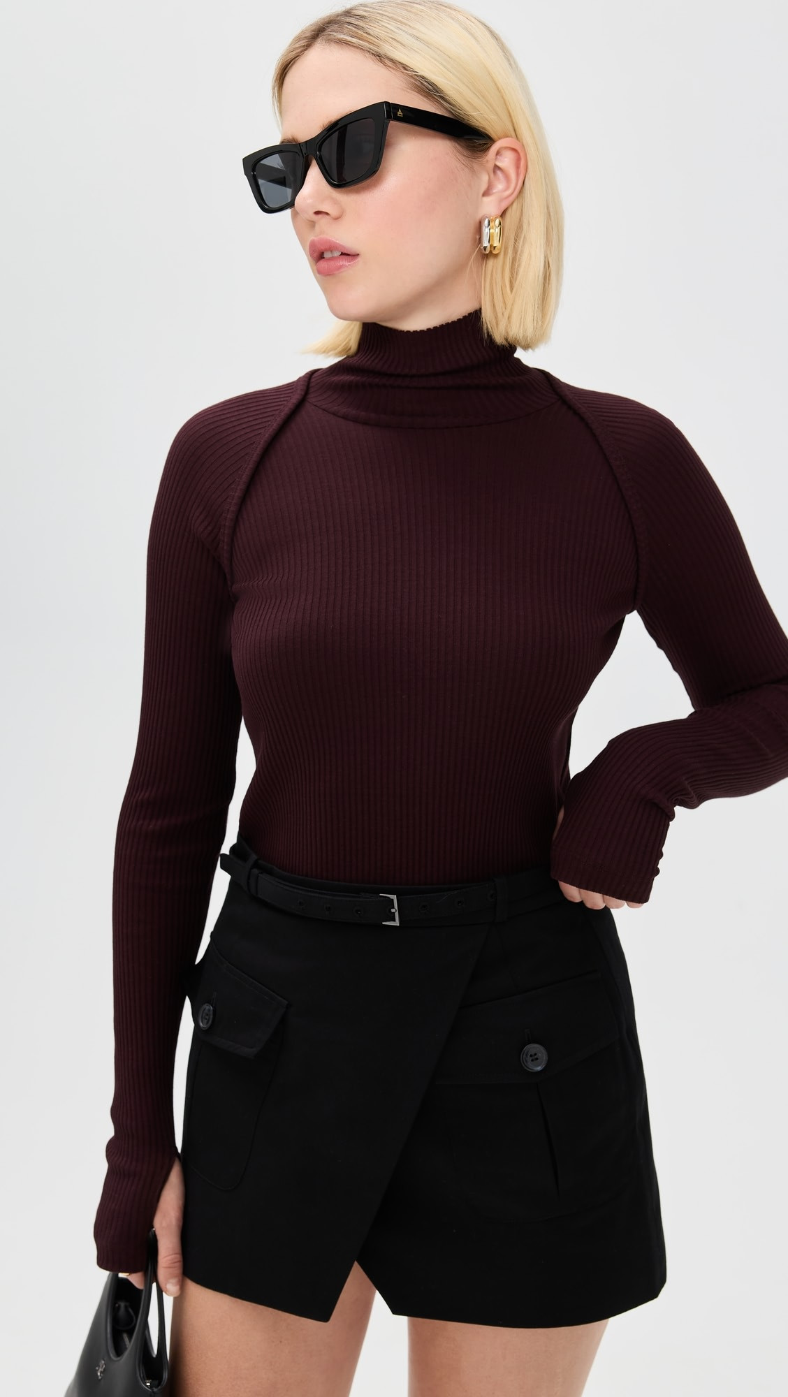 Layered Shrug Turtleneck | Shopbop