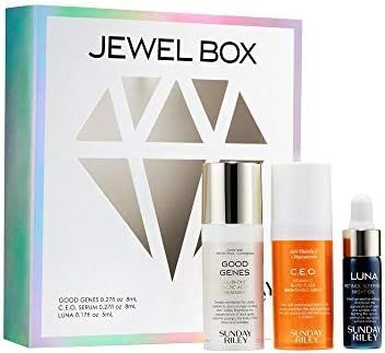 Amazon.com: Sunday Riley Jewel Box Kit, 0.7 Fl Oz : Beauty & Personal Care | Amazon (US)