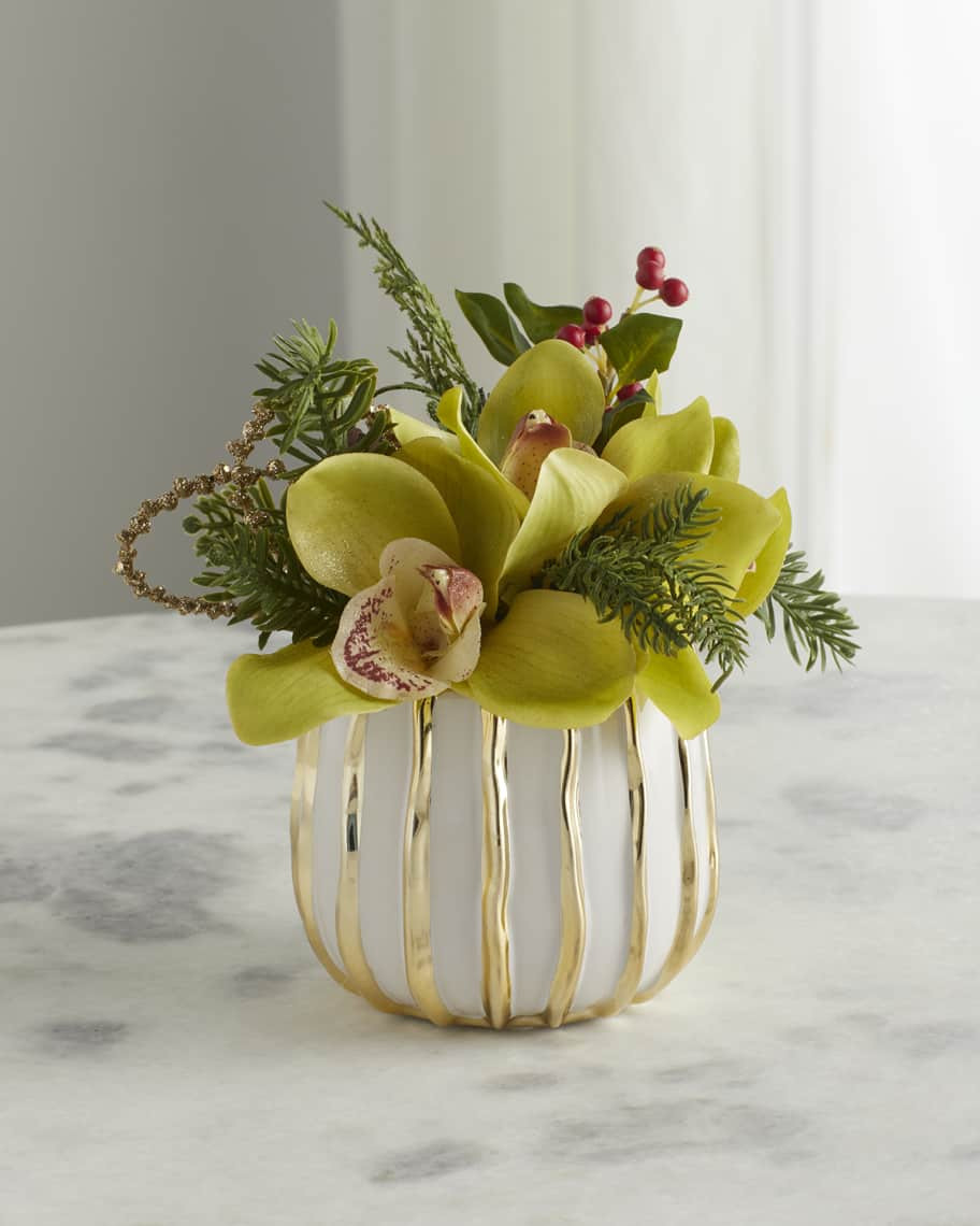 T&C Floral Company Pave Christmas Orchids | Neiman Marcus