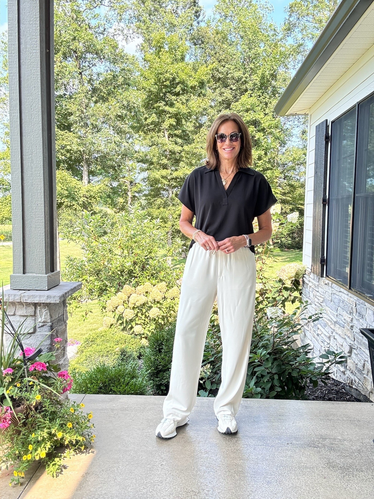 Dressed up or down…these looks will do it all! Lightweight, travel friendly 

Tops - medium 
Pants - medium tall but I’m exchanging for a small. The pants are oversized and have a drop crotch so the inseam is longer than on paper 

Travel outfit 
Casual style
Fall transition 
Midsize fashion

#LTKMidsize #LTKTall #LTKootd