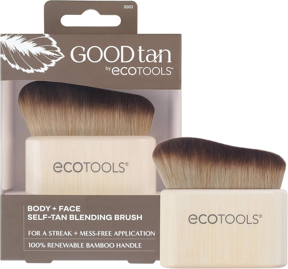 EcoTools Good Tan Body + Face Self-Tan Blending Brush, Kabuki Brush For Applying Self Tanner, Sun... | Amazon (US)
