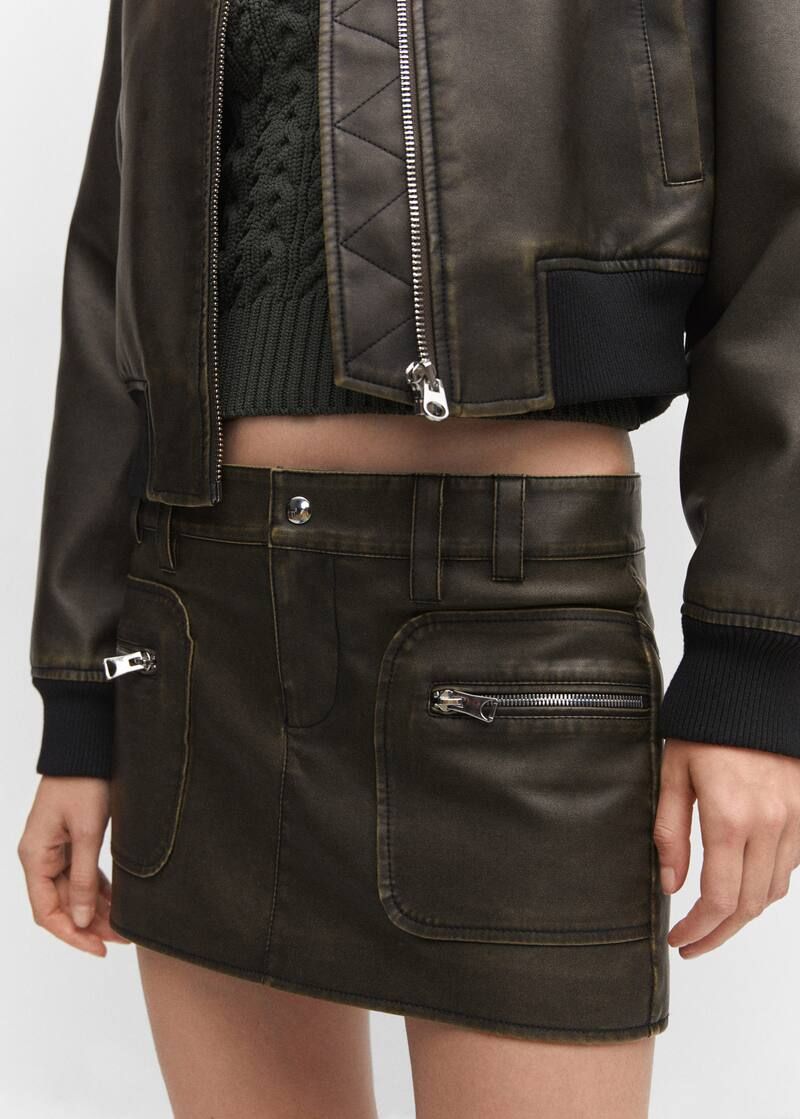 Search: Leather skirt (11) | Mango United Kingdom | MANGO (UK)