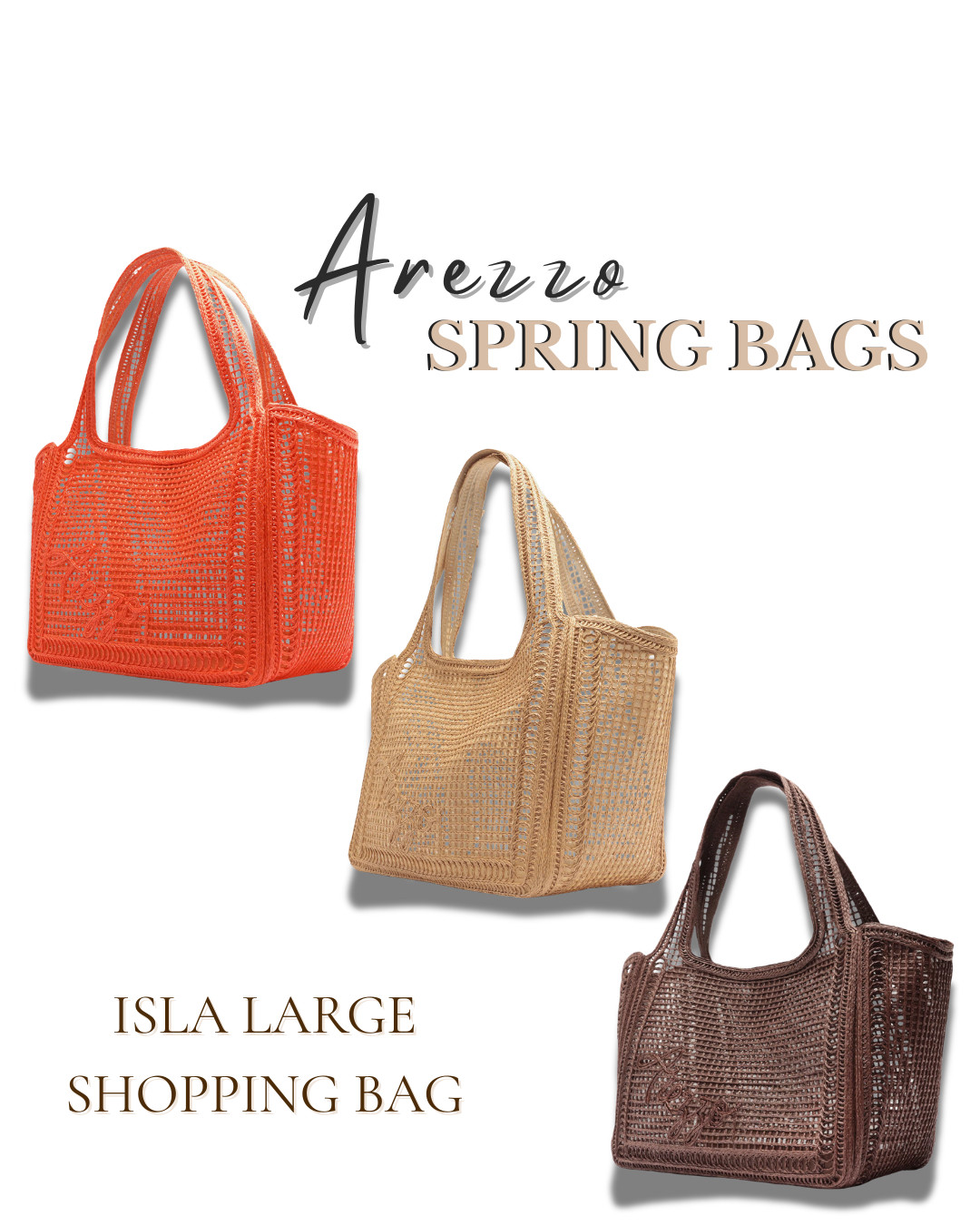 Spring tote season 🌿 This woven large shopping bag is perfect for everyday, work, or travel. Lightweight, roomy, and easy to style with any outfit. A simple staple you’ll reach for nonstop.
#LTKFIND #NEWARRIVAL #SPRING  

 #LTKSeasonal