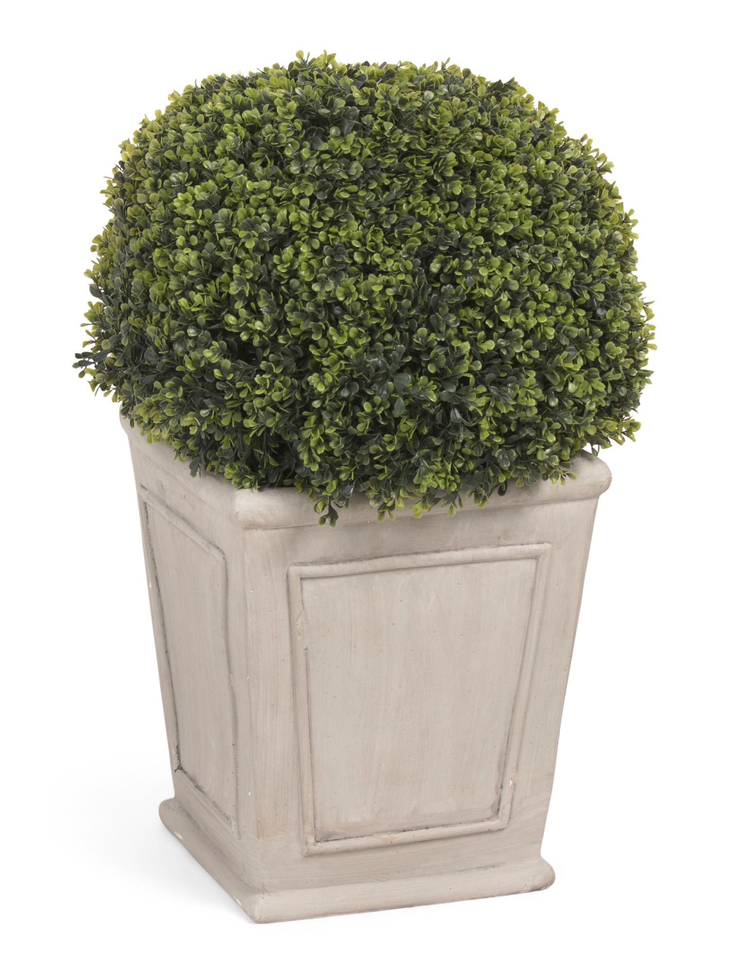 31in Uv Resistant Outdoor Safe Faux Topiary In Planter | Plants & Planters | Marshalls | Marshalls