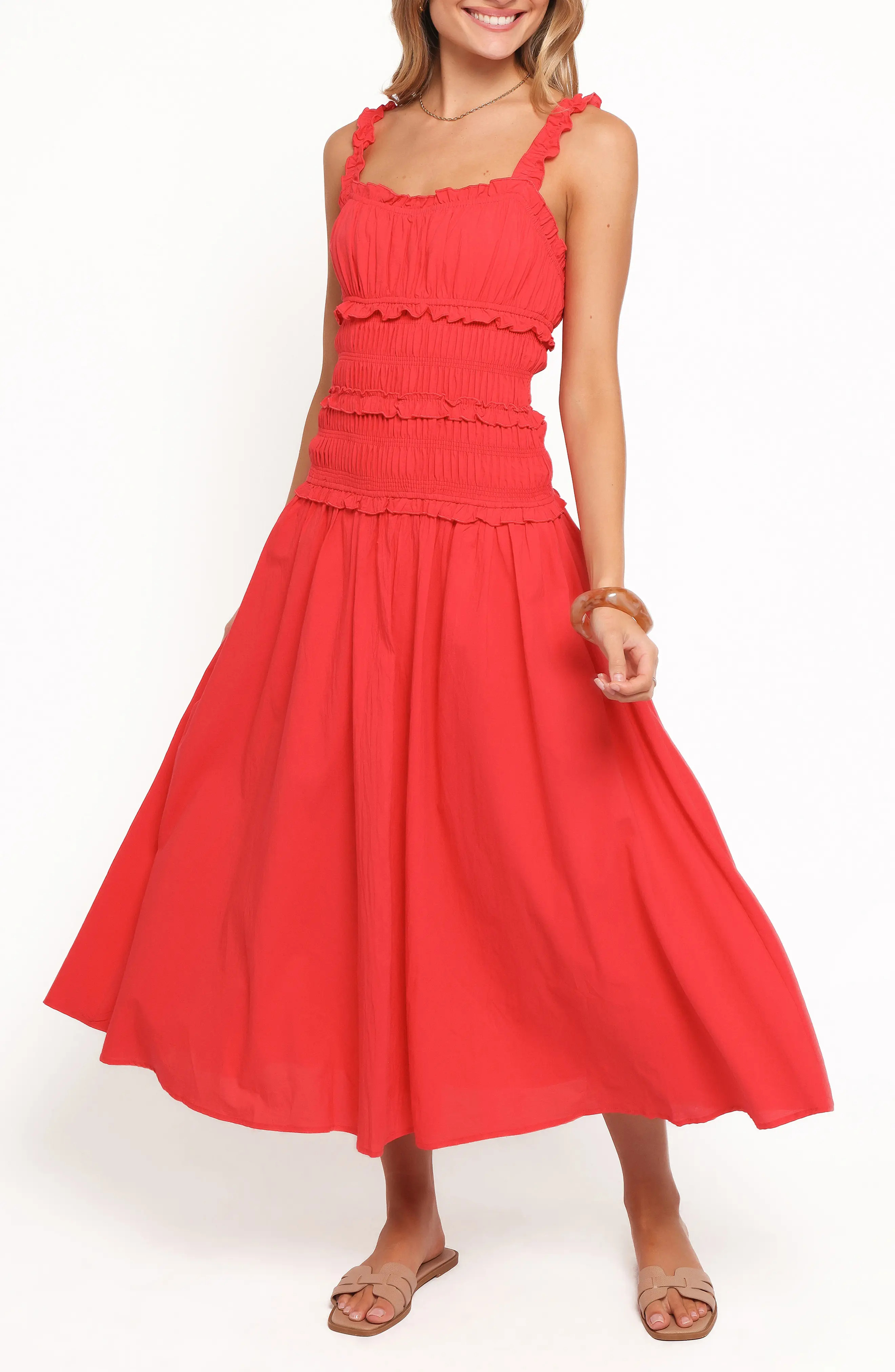 Petal & Pup Enola Smocked Sleeveless Maxi Dress (Women) | Nordstrom | Nordstrom