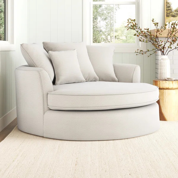 Syloh Upholstered Barrel Chair | Wayfair North America