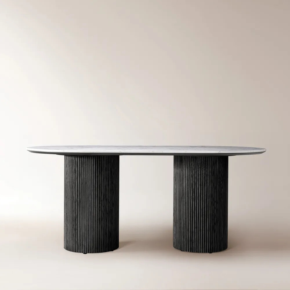 Rolf 72" Oval Dining Table | Hernest